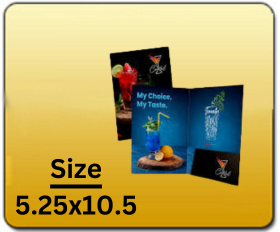 Presentation Folders - 5.25 x 10.5